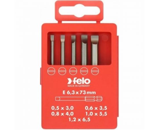 Набор бит SL Industrial в кейсе 5 шт. Felo 03091716 
