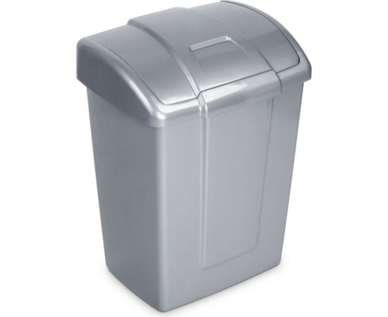 Контейнер для мусора Martika Форте 13 л., серебристый С341СРБ 