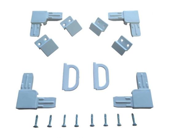Набор для ремонта москитной сетки ООО "Полимер-Фарм" белый 04687202902934 