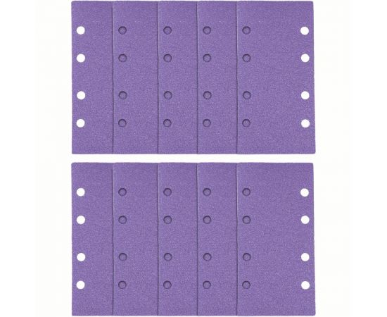 Лист шлифовальный (10 шт, 93х185 мм, зерно 80) TREND AB/THD/80Z 