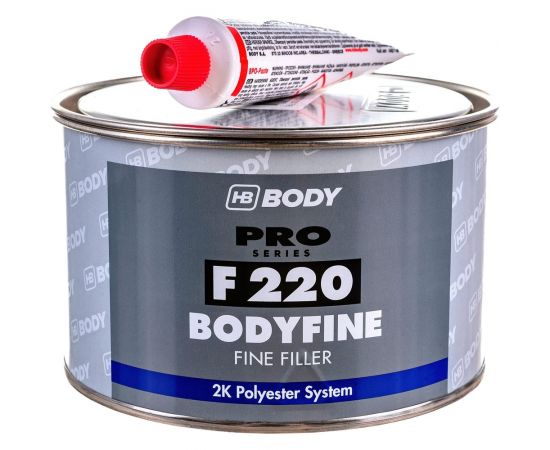 Шпатлевка HB BODY PRO F220 FINE 1кг 2200100001 
