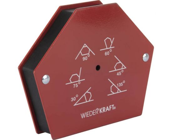 Магнит сварочный 30, 45, 60, 70, 90, 135 градусов, усилие 75Lbs WIEDERKRAFT WDK-65275 