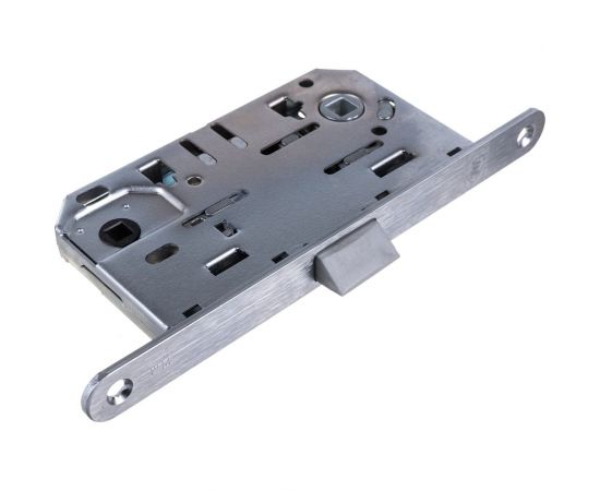 Корпус замка DOORLOCK DL432/50 WC96 MCR матовый хром, реверсивный, пластиковая защелка 75323 