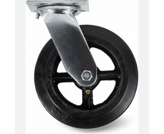 Колесо большегрузное поворотное SCd 63 (150 мм; резина) TOR 1025344 