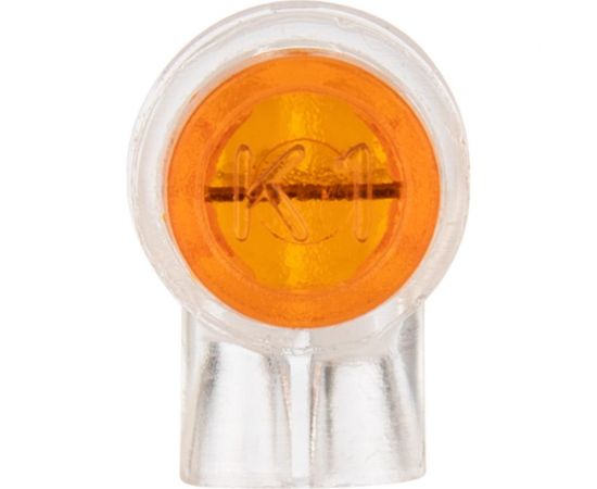 Изолированный соединитель проводов типа скотчлок REXANT К-1, d 0,4-0,7 мм 100 шт 07-5401 