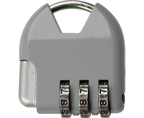 Навесной кодовый замок Trodos CL532 серый Blister 210147 