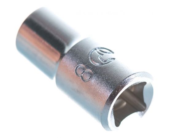 Головка торцевая 6-ти гранная (8 мм; 1/4""; 25 мм) Hans 2400M08 – изображение 2