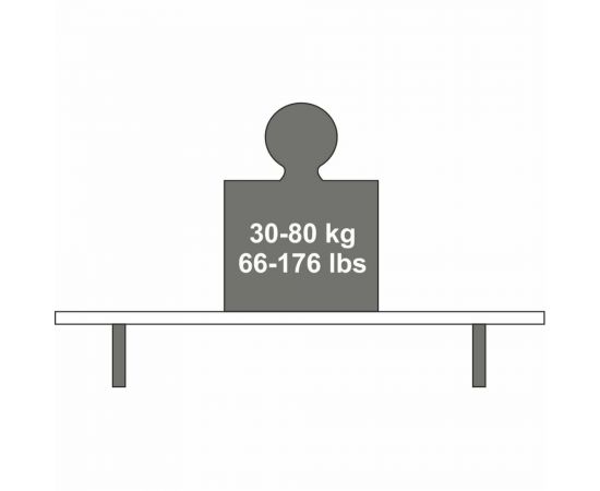 Алюминиевый кронштейн Dolle PURIST 300x200 мм, белый 90177 – изображение 2