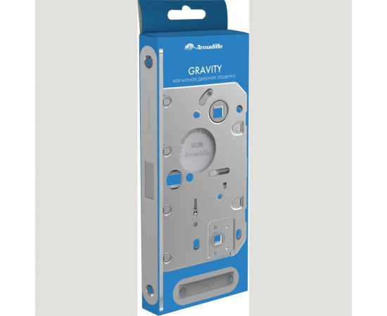Магнитная защелка WC с ответной планкой Armadillo GRAVITY G01.196.50.96 SN мат никель 44209 – изображение 2