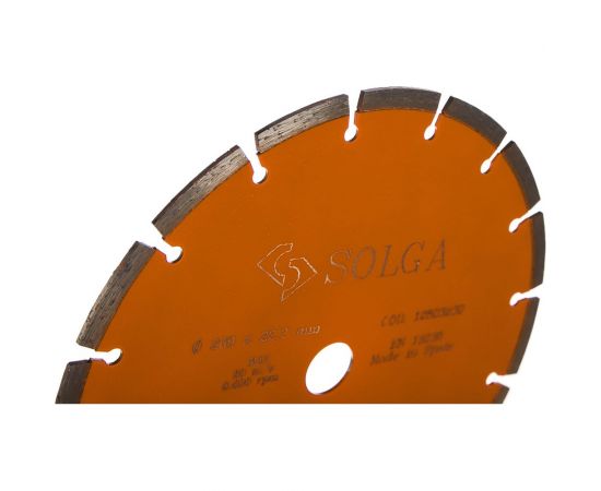 Диск алмазный BASIC сегментный по железобетону (230х22.2 мм) Solga Diamant 12803230 – изображение 2