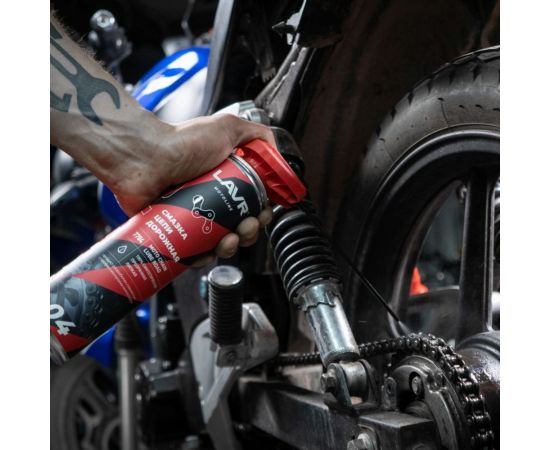 Смазка цепи дорожная MOTO 520 мл LAVR Ln7704 – изображение 2