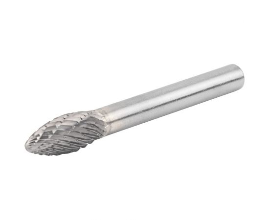 Борфреза твердосплавная форма H (8х19 мм; хвостовик 6 мм) NORGAU 077137080 – изображение 3