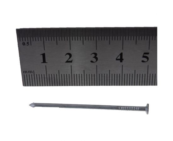 Строительный гвоздь КРЕПКО-НАКРЕПКО 2.0x50 оцинк. 1 кг 41073 – изображение 3