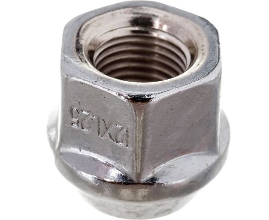 Гайка конус M12x1.25 открытая 21 мм, ключ 19 мм, цинк 014, 20 шт SKYWAY S10602014 – изображение 3