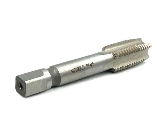 Машинно-ручной метчик TORNERI М20х2.5 Р6М5 для сквозных отверстий 028736 – изображение 3