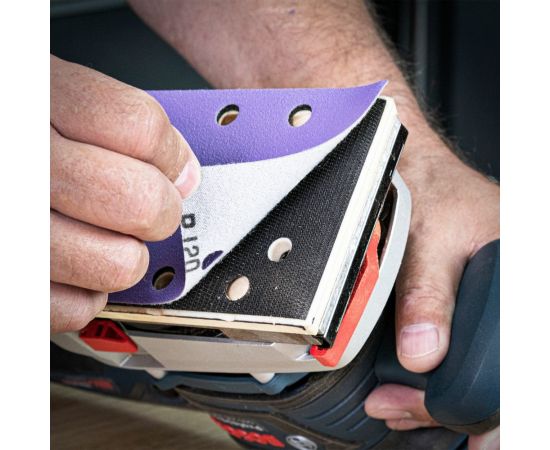 Лист шлифовальный (10 шт, 93х185 мм, зерно 80) TREND AB/THD/80Z – изображение 4