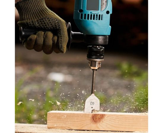 Сверло перовое по дереву (40x152 мм; шестигранный хвостовик) KRANZ KR-91-0677 – изображение 4