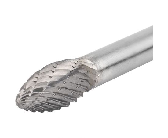 Борфреза твердосплавная форма H (8х19 мм; хвостовик 6 мм) NORGAU 077137080 – изображение 4