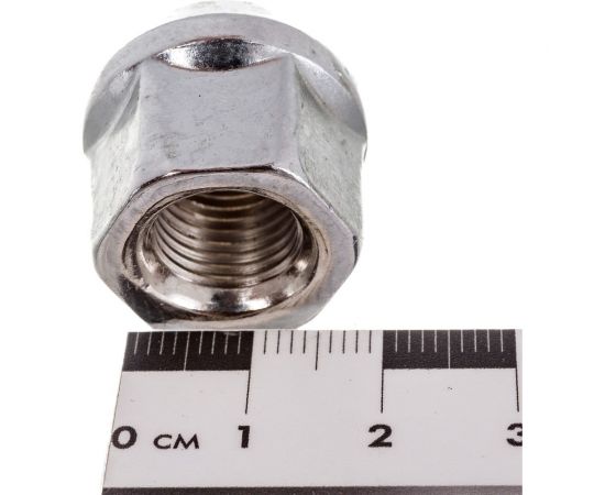 Гайка конус M12x1.25 открытая 21 мм, ключ 19 мм, цинк 014, 20 шт SKYWAY S10602014 – изображение 6