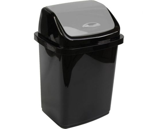 Контейнер Элластик-Пласт Комфорт 10 л, черный/серый ЭП 514978 