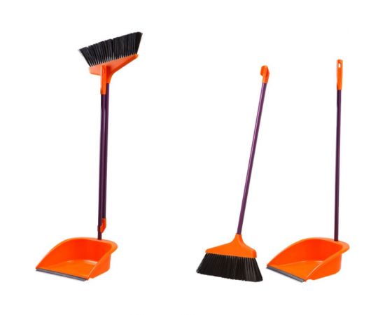 Метла и совок PERFECTO LINEA Быстро-чисто 43-005801 