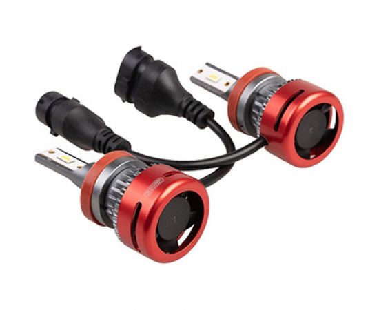 Автолампа-LED SKYWAY(аналог ксенона) H11(F8), 12/24V 25W 6000K 4000Lm 1-конт., 2 шт. S08701029 