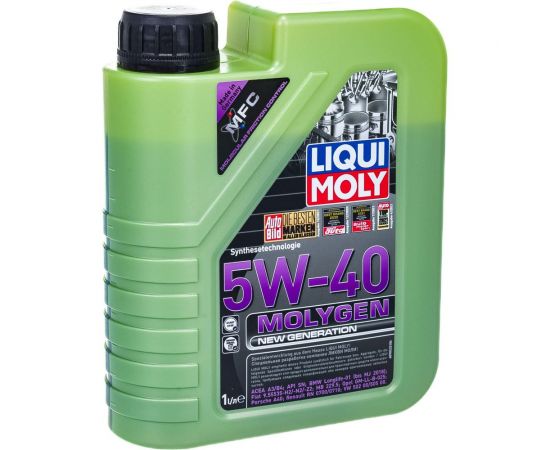 НС-синтетическое моторное масло LIQUI MOLY Molygen New Generation 5W-40 1л 9053 