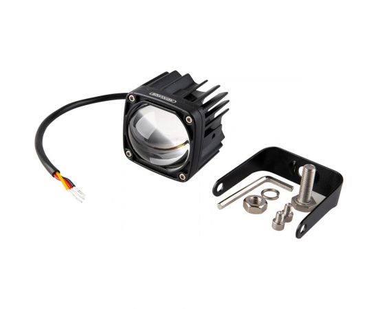 Светодиодная фара SKYWAY off road прямоугольная 12v/24v, 15w, 6000k/3000k, 2 диода S07201129 