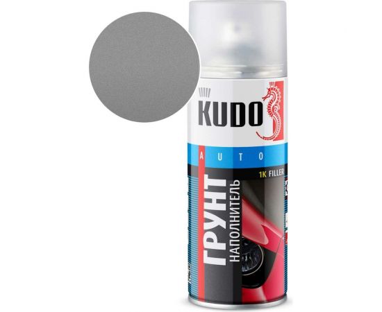 Грунт-наполнитель KUDO аэрозоль 1К серый 520 мл 2201 11604424 