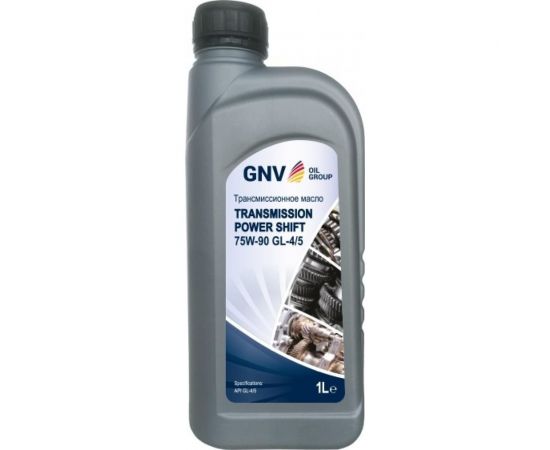 Трансмиссионное масло GNV Transmission Power Shift 75W-90, GL-4/5, канистра 1 л GTP1072010017517590001 