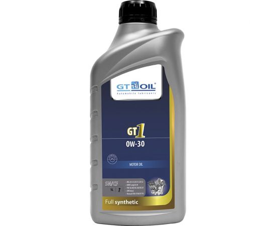 Масло GT1, SAE 0W-30, API SN/CF, 1л GT OIL 8809059408551 