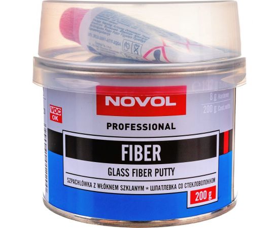 Шпатлевка Novol FIBER со стекловолокном 0.2 кг X6117654 