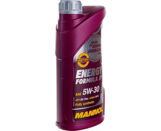 Синтетическое моторное масло MANNOL ENERGY FORMULA JP 5W30 1 л 1059 – изображение 2