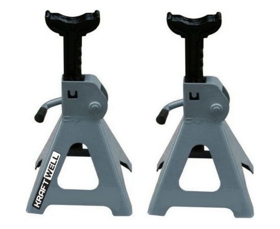 Опорная стойка (2 штуки, г/п 3000 кг) KraftWell KRWJS3 – изображение 2