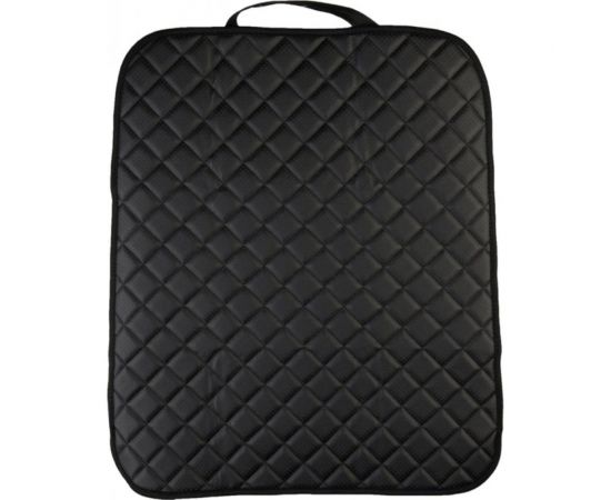 Защита спинки сиденья SKYWAY 60х50 см кожа иск.перф., черная, строчка черная S06101033 – изображение 2