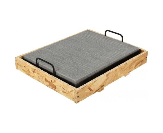Плита-гриль из натурального природного камня BOYSCOUT 40x30x3 см 61579 – изображение 2