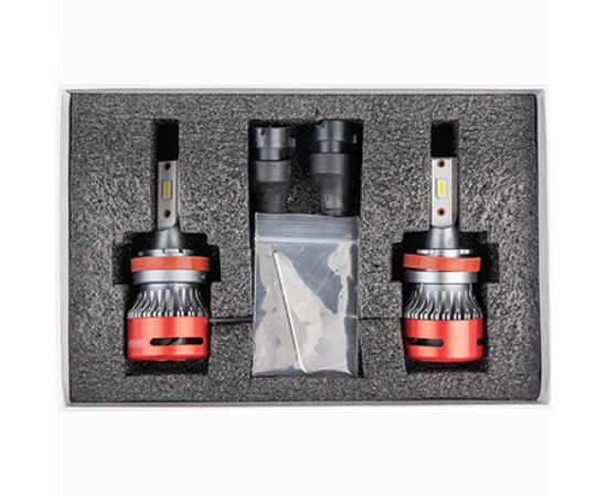 Автолампа-LED SKYWAY(аналог ксенона) H11(F8), 12/24V 25W 6000K 4000Lm 1-конт., 2 шт. S08701029 – изображение 2