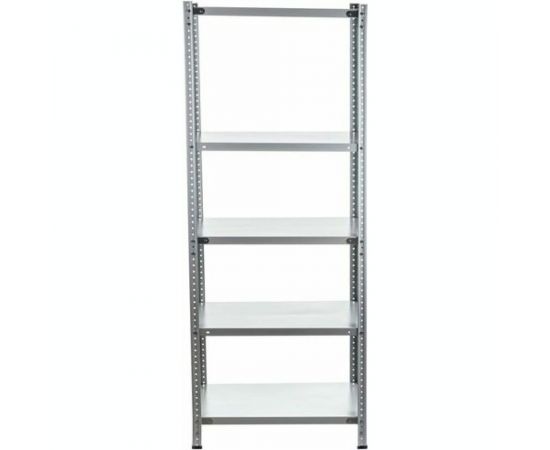 Стеллаж ООО ФУРАМА СТФЛ 1800x700x500 мм, 5 полок, серый СТФЛ187050-5 – изображение 2