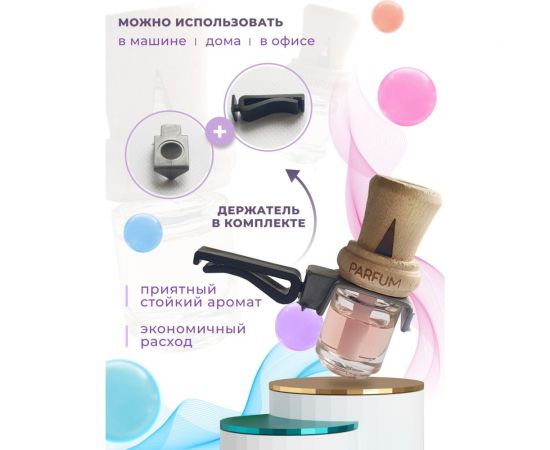 Ароматизатор в машину на дефлектор Avto Vins Bubble Gum 7020562 – изображение 3