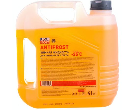 Зимняя жидкость для омывателя стекла LIQUI MOLY RUS ANTIFROST Scheiben-Frostschutz -25 4л 35125 – изображение 3