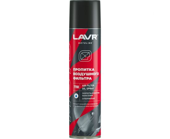 Пропитка для воздушных фильтров LAVR MOTO 400 мл Ln7708 – изображение 3
