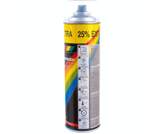 Лак акриловый прозрачный глянцевый однокомпонентный MOTIP 05-000023 – изображение 3