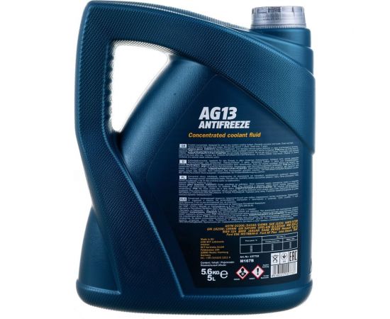 Концентрат антрифриз MANNOL ANTIFREEZE AG13 HIGHTEC 5 л, зеленый 2035 – изображение 3