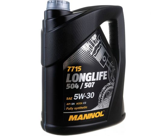 Синтетическое моторное масло MANNOL LONGLIFE 504/507 5W-30 5 л 7001 – изображение 4