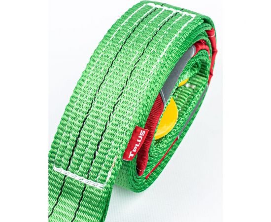Буксировочный трос Tplus 6 т, 6 м, крюк/крюк, с флажками T002266 – изображение 4