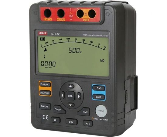 Цифровой измеритель сопротивления изоляции UNI-T UT512 00-00000189 – изображение 4