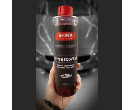 Бальзам-реставратор внешнего пластика SHIMA DETAILER TRIM RECOVERY 1л 4603740922036 – изображение 4
