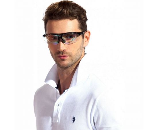 Спортивные солнцезащитные очки с 5 сменными линзами BRADEX в чехле, красные SF 0154 – изображение 7