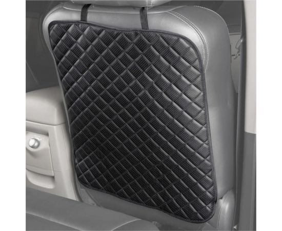Защита спинки сиденья SKYWAY 60х50 см кожа иск.перф., черная, строчка черная S06101033 – изображение 8