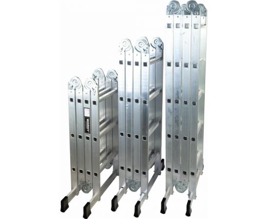 Лестница-стремянка 4x6 трансформер WORKY profi, высота 7м ARD245803 – изображение 9